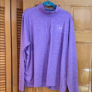 Under Armour Lavender Heather 1/4 Zip Pullover